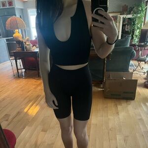 PACSUN LA Hearts Workout Set